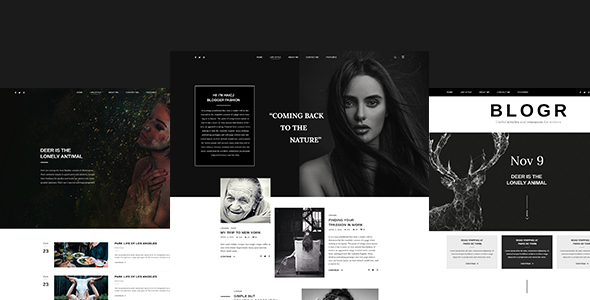 blogr template